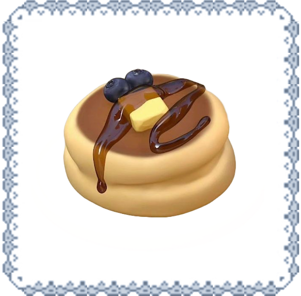 1.) blueberry pancakes